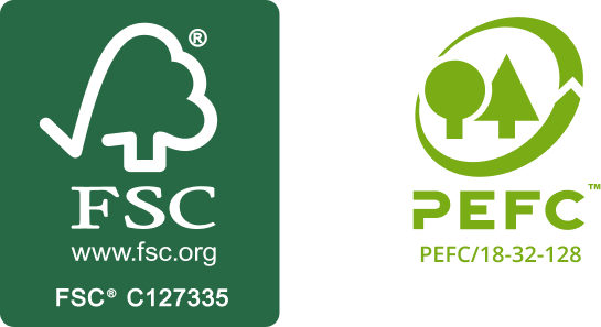 Logo FSC e PEFC