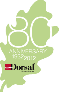 Logo 80 anni Dorsal®
