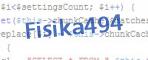verification code